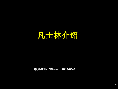 凡士林介绍