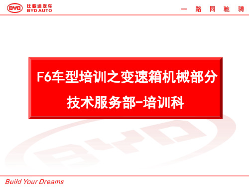 F5M41-变速箱培训资料