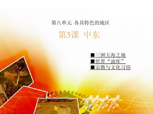 第3课 中东