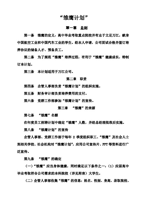 雏鹰计划