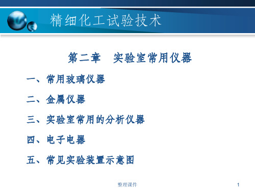 精细化工课件第二章
