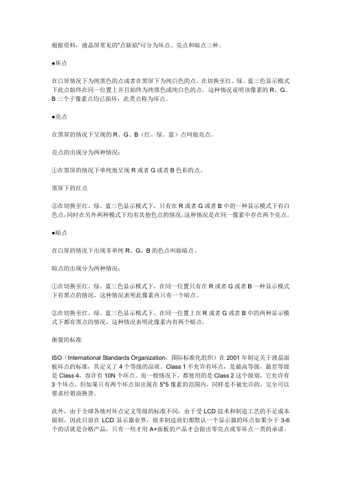 显示器检测
