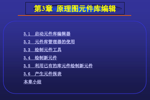 原理图元件库编辑-经典