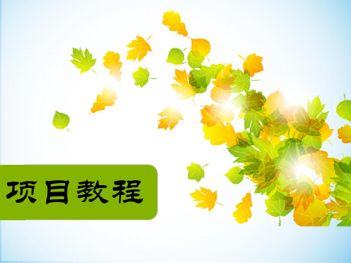 项目四实体设计 《UG NX8.5项目教程》教学课件