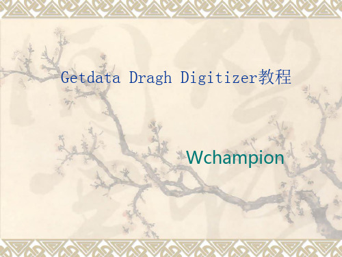 Getdata Dragh Digitizer完整详解版教程