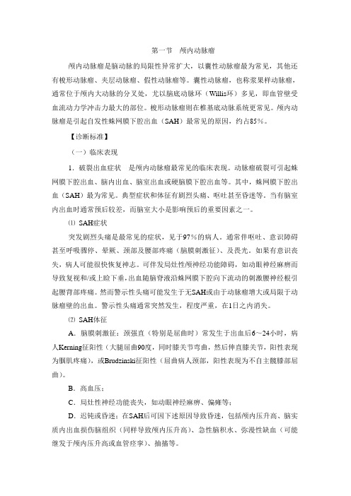 颅内动脉瘤(2)