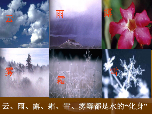 自然界里的水循环