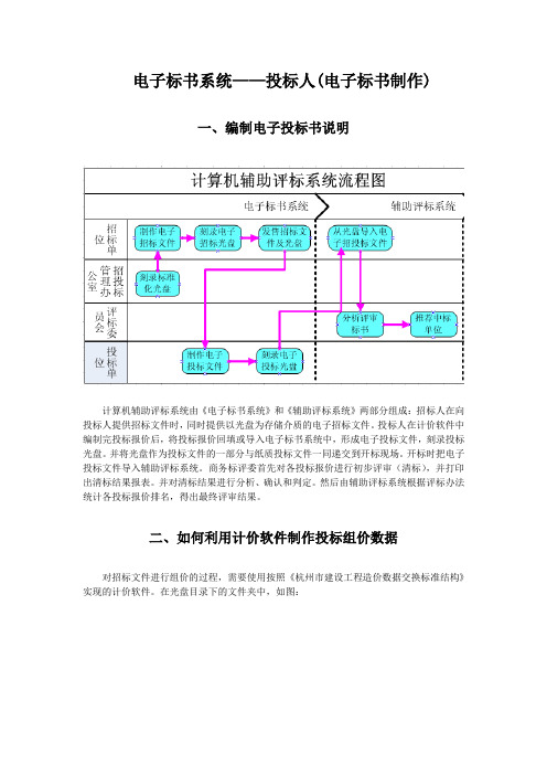 电子标书系统——投标人(电子标书制作)