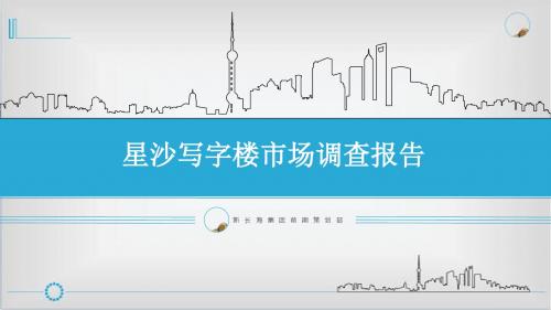 2015年8月星沙写字楼市场调研报告