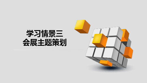 学习情景三会展主题策划