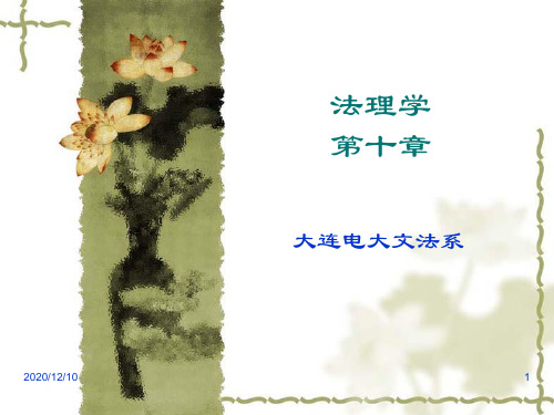 法理教案第10章PPT教学课件
