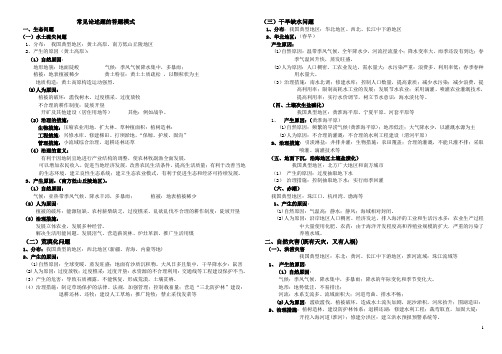 常见论述题的答题模式