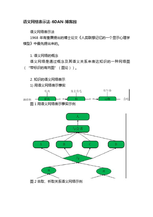 语义网络表示法-6DAN-博客园