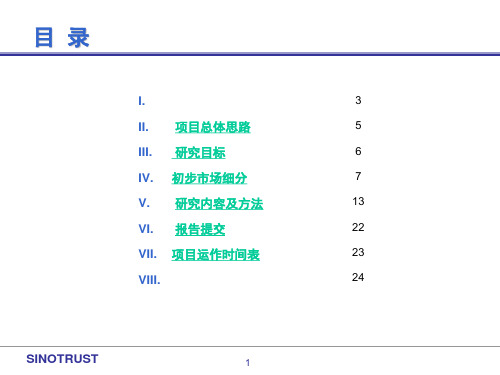 新华信,郑州日产新产品调研建议书