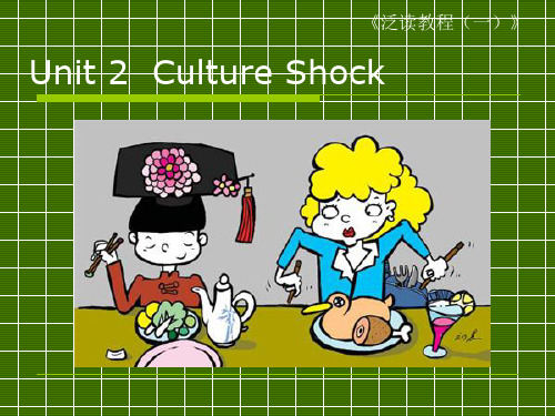 泛读教程1Unit2CultureShock