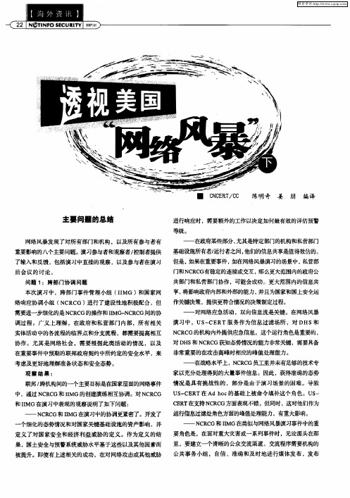 透视美国“网络风暴”(下)