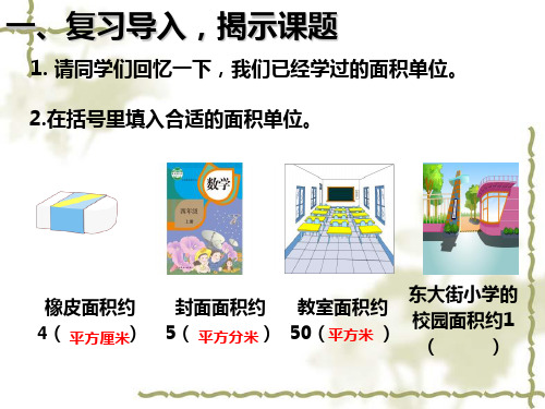 认识公顷课件