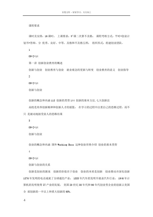 创新创业教育课件