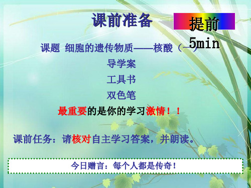 高中生物 核酸 PPT课件 图文