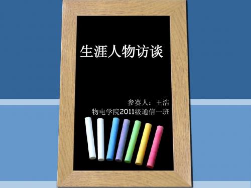 职业生涯人物访谈