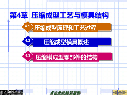 塑料成型工艺与模具结构(第二版)第四章 压缩成型工艺与模具结构PPT课件