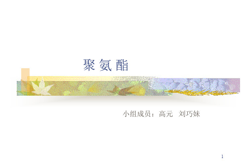 聚氨酯树脂应用和推广共42页文档
