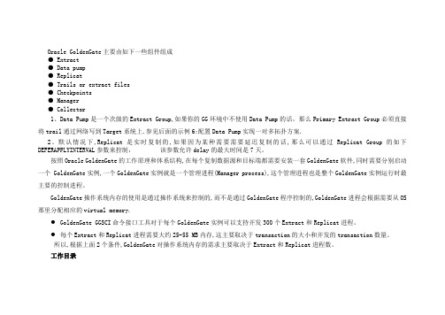Oracle_GoldenGate安装、配置、管理