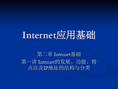Internet应用基础.ppt