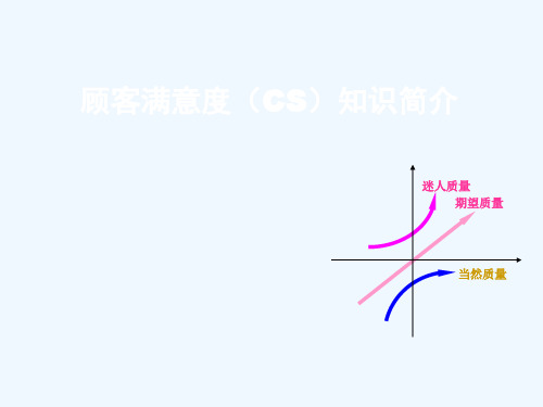 顾客满意度的基本特征与开展方式PPT(41张)