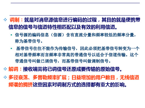 恒定包络调制方式
