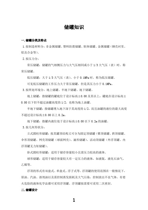 储罐知识