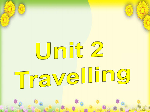 中学八年级英语下册 Unit 2 Travelling Reading II课件 