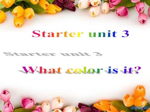starter 3 演示文稿