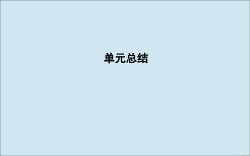 高考历史一轮复习第九单元近代中国经济结构的变动与民族资本主义的曲折发展单元总结课件