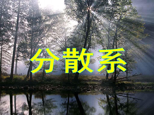高一化学《分散系及其分类》()精品PPT课件