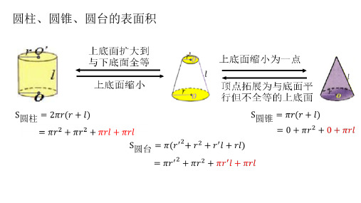 人教A版高中数学必修2第一章1.3.1柱体、锥体、台体的体积课件