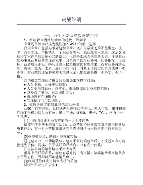 决战终端