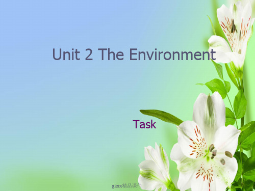 牛津译林版高中英语必修5Unit 2The EnvironmentTask课件124张PPT课件ppt