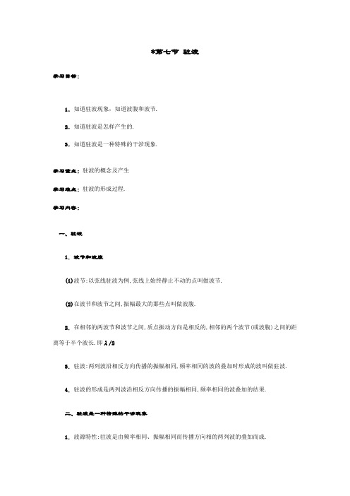 第七节 驻波