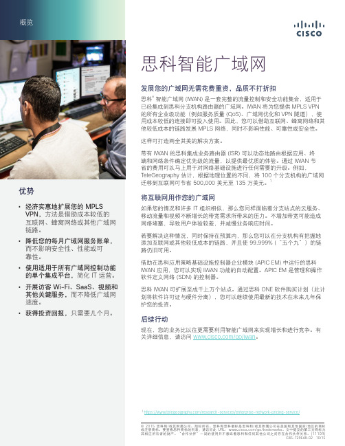 思科智能广域网