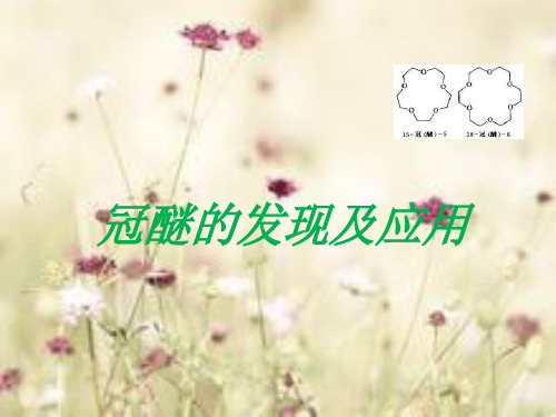冠醚的发现及应用-文档资料