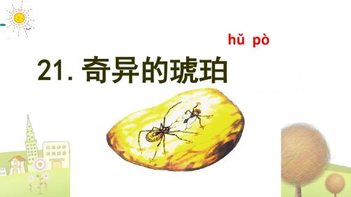 小学语文五年级下册《25奇异的琥珀》PPT课件 (2)