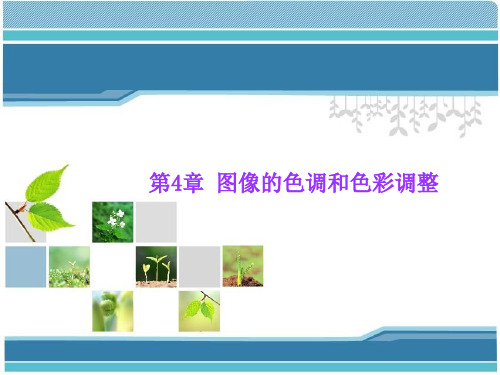 photoshop教学第4章图像的色调和色彩调整  ppt课件
