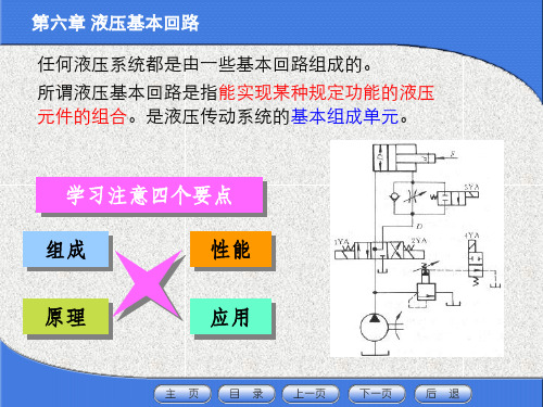 液压系统常用回路