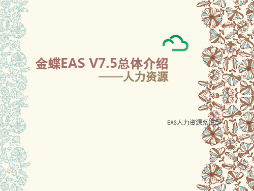 人力资源总体介绍