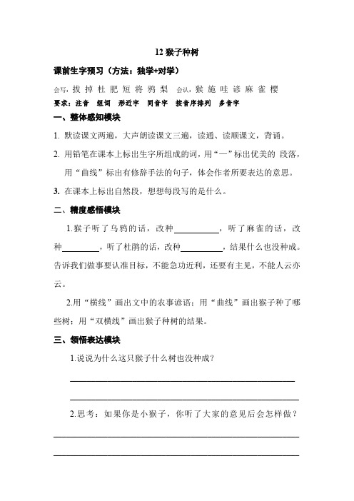 12猴子种树[001]
