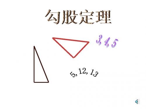 八年级数学勾股定理1(2)