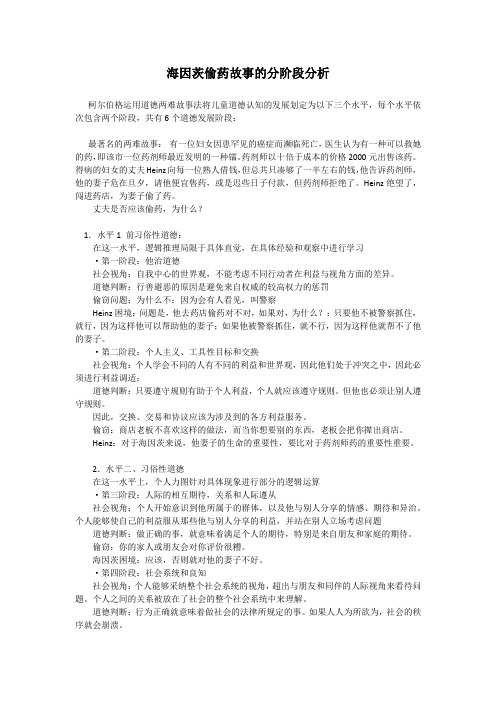 海因茨偷药故事.docx