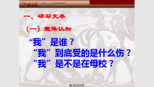 流浪人你若到斯巴公开课PPT课件
