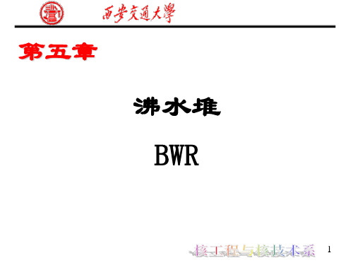 反应堆结构课件5第五章 沸水堆